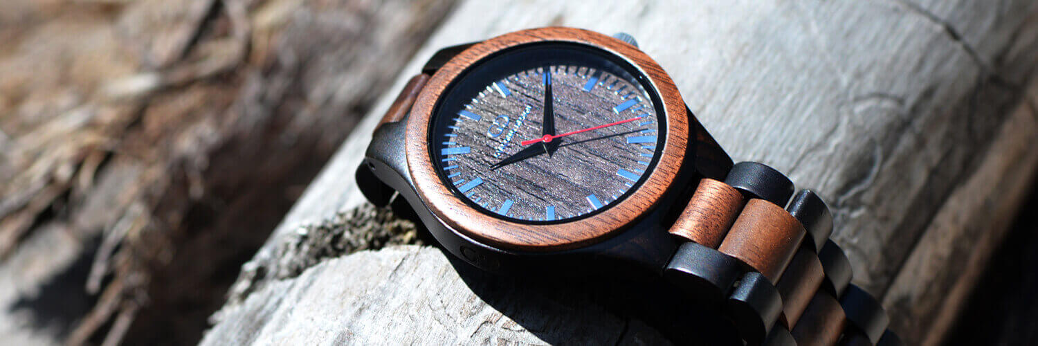 Ekologiczny zegarek drewniany